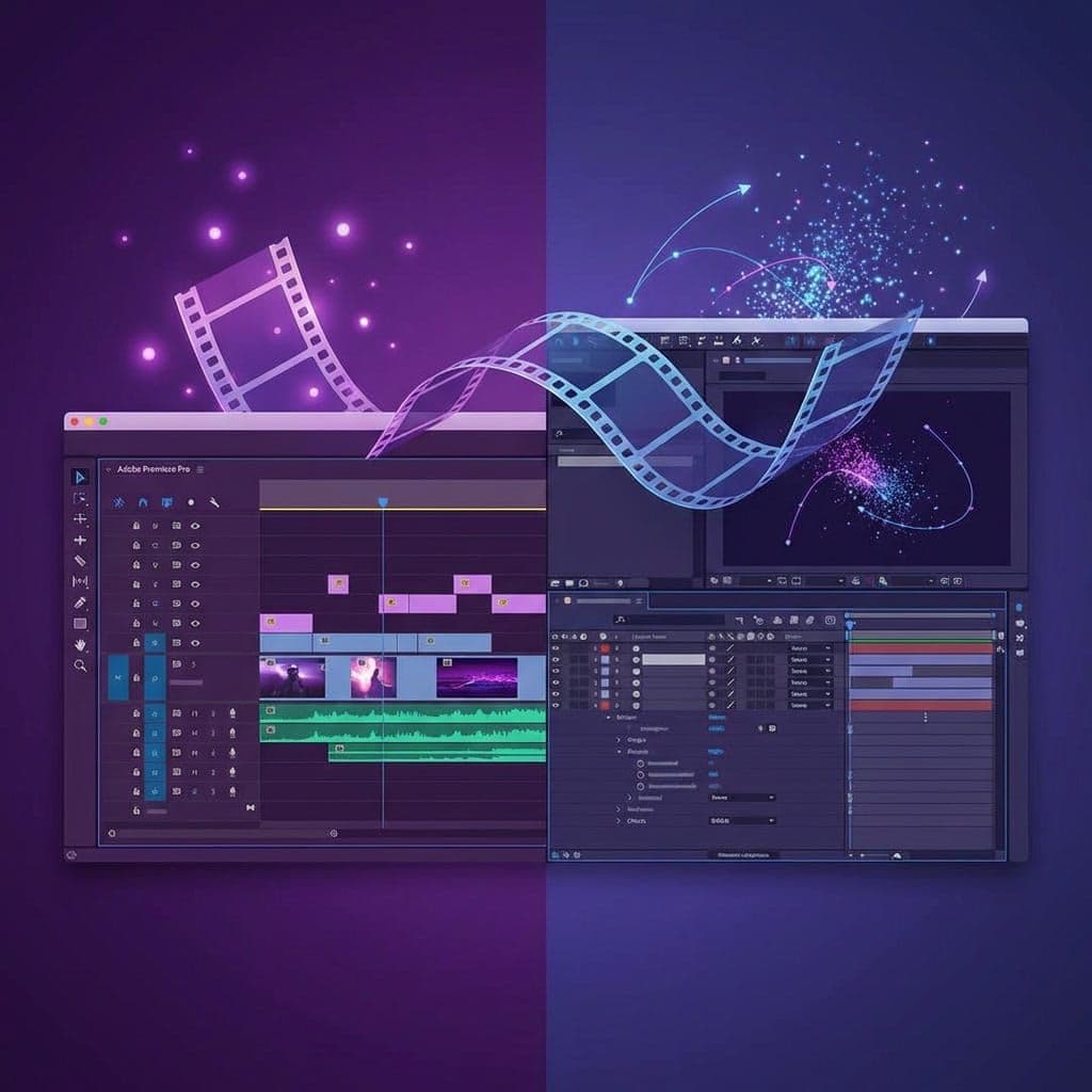 Professional Video Editing: Premiere Pro vs After Effects